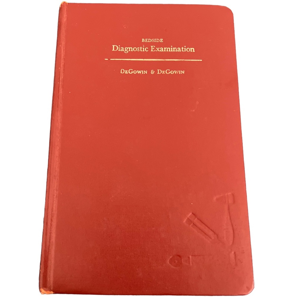 Vintage Bedside Diagnostic Examination Book 3rd Edition 1976.